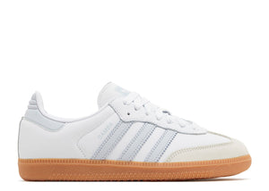 Wmns Adidas Samba OG "White Halo Blue Gum"