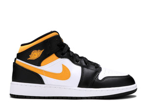 Air Jordan 1 Mid 'Black University Gold'